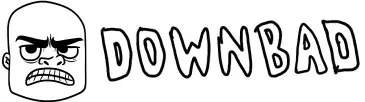 Downbad Logo